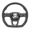 Car Carbon Fiber Steering Wheel Compatible for Audi Q3 Q5