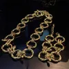 Pendentif Colliers Serpent Ombre dans une tasse Personnalité tridimensionnelle exagérée Ensemble de collier de serpent à trois têtes
