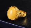 Küme halkaları katı 14k sarı altın riing kehribar kesim sitrin doğal elmas nişan yüzüğü ince mücevherler düğün 7545492
