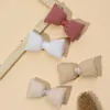 Accessoires pour cheveux bébé pour nouveau-né, enfants en bas âge, fille et garçon, épingles à cheveux en coton, mignon tridimensionnel, pince à nœud bonbon, cadeau de Festival