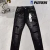 Fioletowe dżinsy dżinsowe spodnie męskie purpurowe dżinsy designer dżinsowe spodnie wysokiej jakości prosta design retro streetwear swobodne spodnie dresowe joggers pant 23