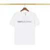 Summer Paris Mens T-shirts Designer TEE Luksusowa litera Tshirt Klasyczna moda Czarna biała damska damska krótka bawełniana koszulka T-shirt Rozmiar M-3xl