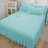 Bed Skirt Cover Sheet Mattress Anti Slip Protective Dustproof Non Pilling And Fading