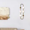 Lâmpada de parede branca el lâmpadas minimalista japonês quarto meninas cabeceira arte luz do banheiro novidade decoração pared casa decorações