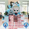 75pcs Cartoon Baby Boss Birthday Party Theme Foil Helium Balloons Kids Birthday Party Decorations Garland Arch Kit Air Globos 1027235Q