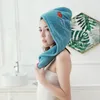 Towel 2024 Women Girl's Magic Microfiber Shower Cap Bath Hats For Dry Hair Quick Drying Soft Lady Turban Head