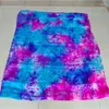 Stage Wear Professional Tie Dye Belly Dance Voile de soie pure pour danseurs Taille standard 200 cm 250 cm 270 cm Enfants Adultes