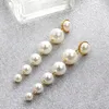 Stud Trendy Vintage Long Simulated Pearl Dangle Clip på örhängen för kvinnor utan genomträngande bröllopsfest Överdriven öronklipp Gift 231212