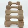 Dog Toys Chews Safe and Durable Chew Dumbbell Dog Toy Durable Real Wood Dog Chew Bone Toy for Dogs 231212