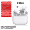 Pro3 TWS Fones de ouvido sem fio Bluetooth Fones de ouvido Touch Earbuds In Ear Sport Handsfree Headset com caixa de carregamento para Xiaomi iPhone Mobile Smart Phones