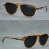 High Quality JASPER sunglasses Johnny single-bridge Blonde glasses for prescription depp glasses 52-18-145 frame With Original pac243J