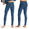 Roupa interior térmica masculina 52025 leggings esportivos push up algodão modal collants respirável esporte leggin bottoms 231212