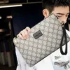 Le même sac à main simple en cuir souple, portefeuille portable pour hommes et femmes, esprit social, XLN5213m