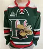 QMJHL Halifax Mooseheads Jerseys Custom Elke naam Nummer Wit Rood Groen