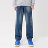Jeans pour hommes 2024 Hommes Printemps Taille haute Tendance Mode Urbain Simple Harajuku Tempérament All-Match Ins Pantalon