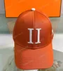 Casquettes de baseball orange Designer Femmes Casquette Luxurys Designers Ball Cap Haute Qualité Hommes Bonnets Bonnet Mode Seau Chapeaux5827226