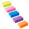 Blocs de Yoga en mousse haute densité, antidérapants, couleur unie, fournitures de danse Fitness pour Pilates et méditation, 1 pièce