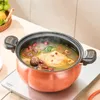 Soup Stock Pots GIANXI Pumpkin Pot Multifunctional Cast Iron Slight Pressure Cooker Braise Boil Steam Stew Nonstick Cooking 231213