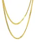 New Gold Silver Miami Cuban Link Chain Mens Necklaces Hip Hop Gold Chain Necklaces Jewelry C31797640