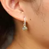 Bohemia simple cute shell drop earrings dangle seashell earrings 100% sterling silver mermaid jewelry for women fashion brincos275d