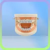 Grillz Body Drop Delivery 2021 Hip Hop Dental Grills Gioielli di lusso Uomini Donne di qualità Cubica Zirconia Denti vampiri pavimentati Bra2761375