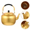 Dinnerware Sets Aluminium Tea Kettle Traditional Rice Aluminum Teapot Diffuser Anti Leak Bottle Handle Pot Water Heating