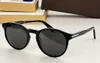 Oval Sunglasses 0834 Black Smoke Men Designer Sunglasses Shades Sunnies Gafas de sol UV400 Eyewear with Box
