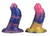 Realistisk dildo -silikon -tentakel med stark sugskopp flexibel penis för GSPOT eller Anal Play Sex Toys Women Par 2203094878329