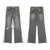 Herenjeans Zwart Vintage Klassiek Baggy Recht Heren Straat Hoge taille Wijde pijpen Broek Mode Casual denim broek Dames Y2K