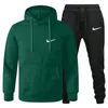 Survêtements pour hommes Designer Survêtement de basket-ball Sweats à capuche à manches longues pour hommes High Street Sweats à capuche amples et pantalons de survêtement Ensembles Costumes de sport décontractés