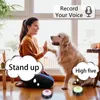 Dog Toys Chews 4Pcs Dog Button with Light Dog Toys Talking Button Buzzer Pet Training Button Fun Voice Recording Button for Dogs Pet Speech 231212