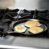 パンキッチン品質の鉄のグリドルフライパンクッキングフライドキャスト朝食調理器具ステーキポット231213