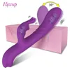 Vibradores Mimic Dedo Wigggling Coelho Vibrador Vibrador Feminino Poderoso Gspot Clitoral Estimulador Adulto Brinquedo Sexual 231213