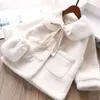 Unten Mantel 2023 Baby Mädchen Dicke Outwear Nette Herbst Winter Warme Faux Pelz Für Mode Plüsch Kinder Kleidung TY38