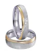 Fedi nuziali di lusso fatte a mano LOVER039s Coppia set per uomini e donne Oro argento colore titanio gioielli MatrimonioWedding8400763