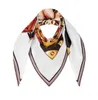 Top Quality Square Beach Handduk Summer Kvinnor Tryckt broderi Scarf Silk Winter Print Foulard Satin Square Head Scarves Women Lux1629319