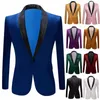 Men's Suits Year'S Gathering Year End Family Party Oversized Casual Mens Suit Rain Coat Front Man Tuxedo For Men Slim Fit