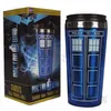 Doctor Dr Who Tardis kaffekopp rostfritt stål interiör termos mugg termomug termocup 450 ml kvalitet 201109260p