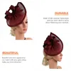 Bandanas Mini Flower Hair Clips Cocktail Party Hat Elegant Tea Hats Box Bride Fascinator Women Headdress Fascinators For Woman