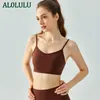 AL0LULU – soutien-gorge de sport avec Logo, gilet de Yoga, haut de Fitness pour femmes