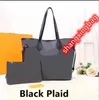 럭셔리 디자이너 가방 2pcs 세트 nververfull women bags 핸드백 어깨 패션 복합 레이디 클러치 토트 백 암컷 동전 지갑 지갑