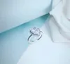 Atacado-teardrop cz diamante anel de luxo designer jóias para 925 prata esterlina com caixa original senhora elegante ring2603457