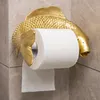 Toiletpapierhouders Koi Standbeeld Vis Ambachtelijke Toiletrolhouder Handdoekenrek Muurhangende Badkamer Huishoudelijk Toiletpapierrek Gratis Ponsen Decoratie 231212