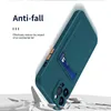 Fall flytande silikontelefon för iPhone 14 11 12 13 Pro Max XR X XS Max 7 8 Plus 6S SE 2020 2022 Mjukt plånbokskorthållare