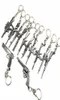 Ganze 50 teile/los Spiel Pistole Modell Schlüsselanhänger Metalllegierung Schlüsselanhänger Schlüsselhalter Größe 6 cm Blisterkartenpaket Schlüsselanhänger 9546249