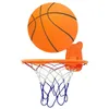 Ballen Basketballen Ringset met bordhangerhaak Indoor Outdoor Basketbalset met netbal Kinderbasketbal Sportspeelgoed X5QF 231213