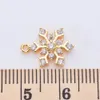 Pendant Necklaces 15894PCS 14x11MM 24k Gold Color Brass With Zircon Robot Charms Pendants High Quality Diy Jewelry Findings Accessories 231212
