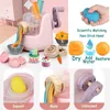 Tonteig Modellierung Kinder farbige Nudelmaschine DIY Spielwerkzeuge Eiscreme Plastilinform Pretend Kits Spielzeug für Kinder Geburtstagsgeschenk 231213