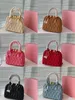 Gematelasseerde modeontwerpertassen Mini-handtassen Bowlingtas Schoudertas Luxe portemonnee Leren bankettas Dames crossbodytassen