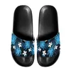 Slippers Polynesische Tribal Pohnpei Totem Tattoo Prints Zomer Dikke Bodem Platform Slides Voor Mannen Zachte EVA Hollow Sport